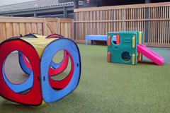 image of toys in Toddlers enclosed play area