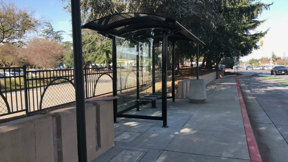 VTA Reopens Stelling Road Bus Stop