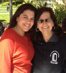 Puente coordinators Paula Silva and Alicia Cortez