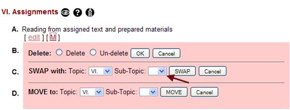 assignment swap