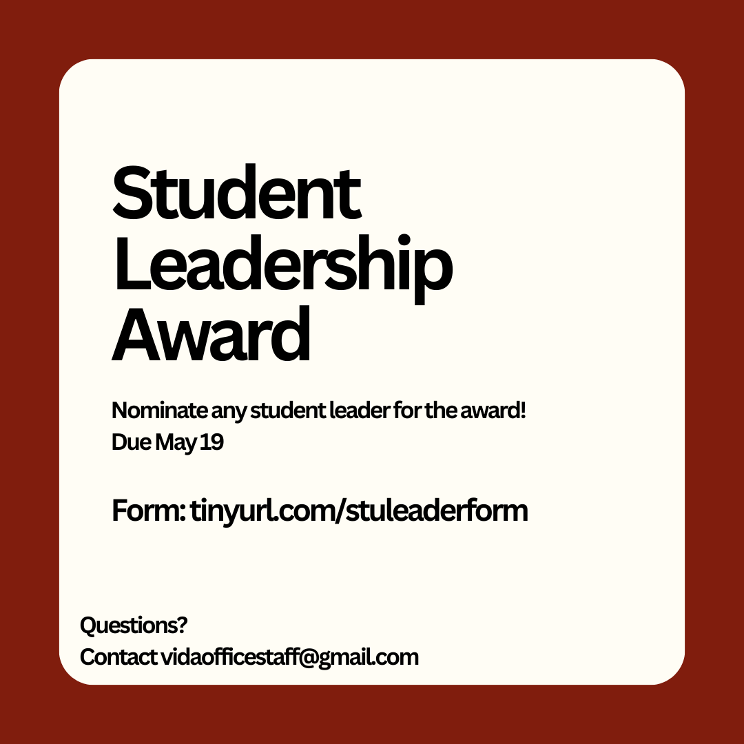 2024 Student Leadership Award
