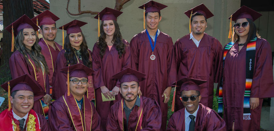 smiling graduates