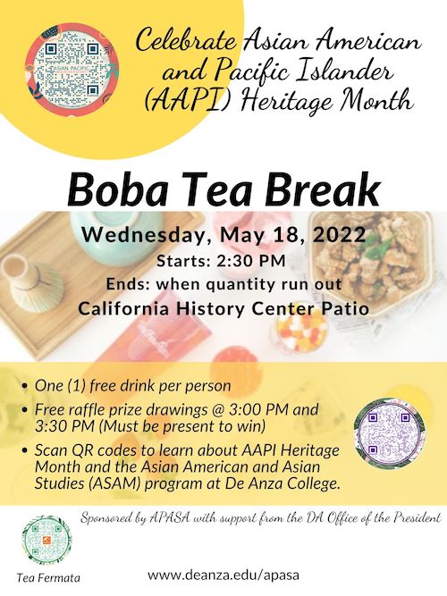 Boba Tea Break flyer