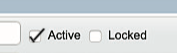Active Checkbox
