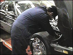 aligning a Corvette