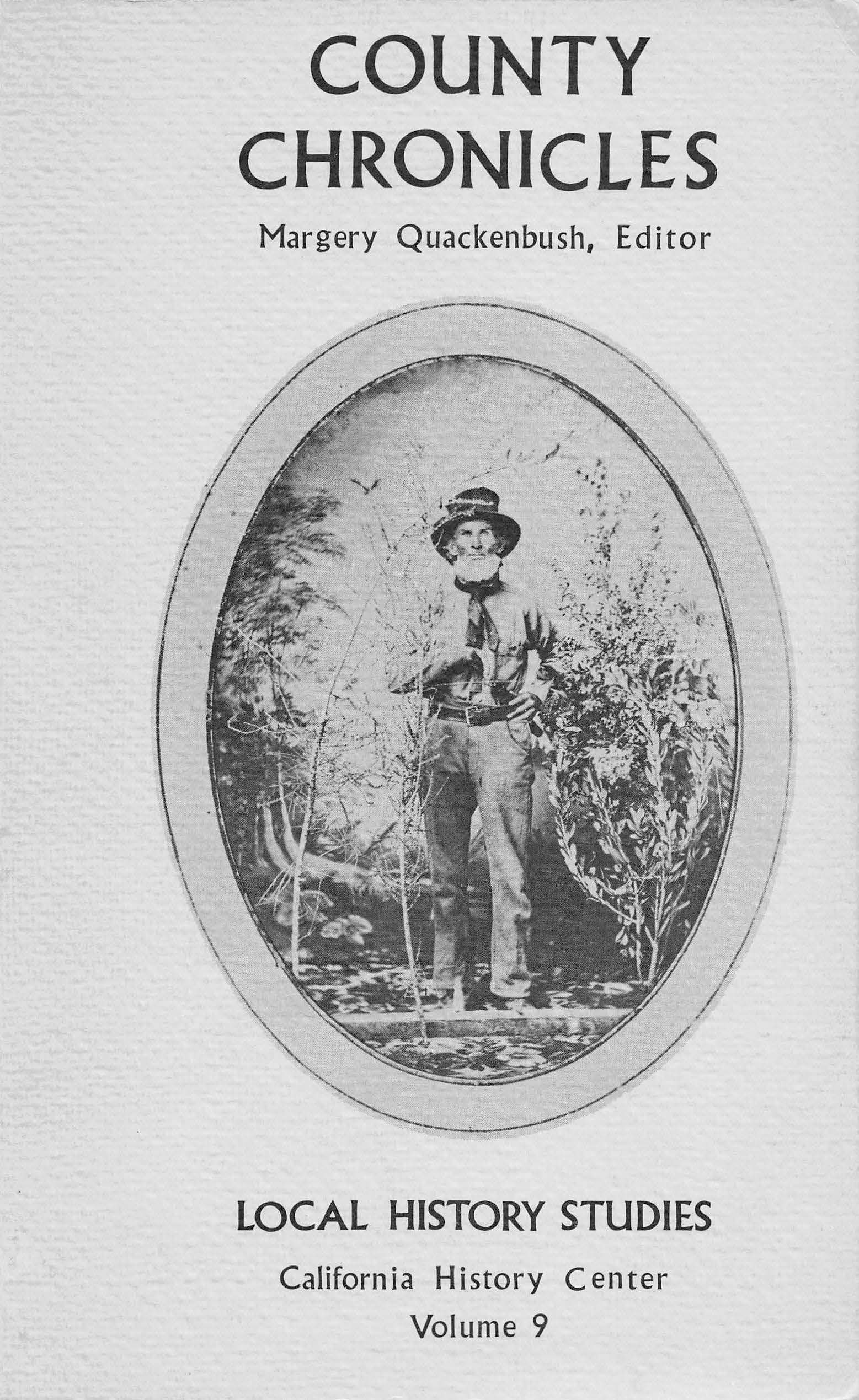 County Chronicles by Margery Quackenbush County Chronicles by Margery Quackenbush