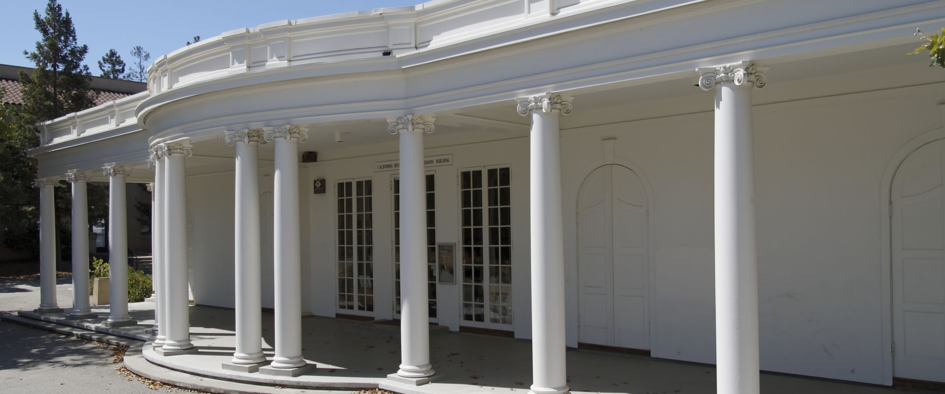 Petit Trianon building - California History Center