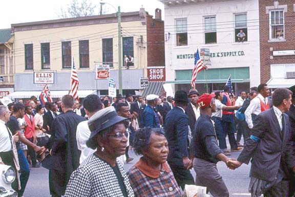 ladies marching