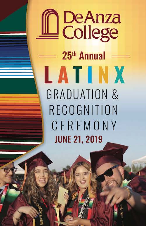 Program cover: 2019 Latinx Graduation and Recognition Ceremony