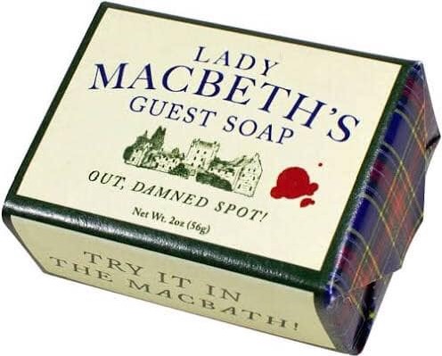 Lady Macbeth hand soap