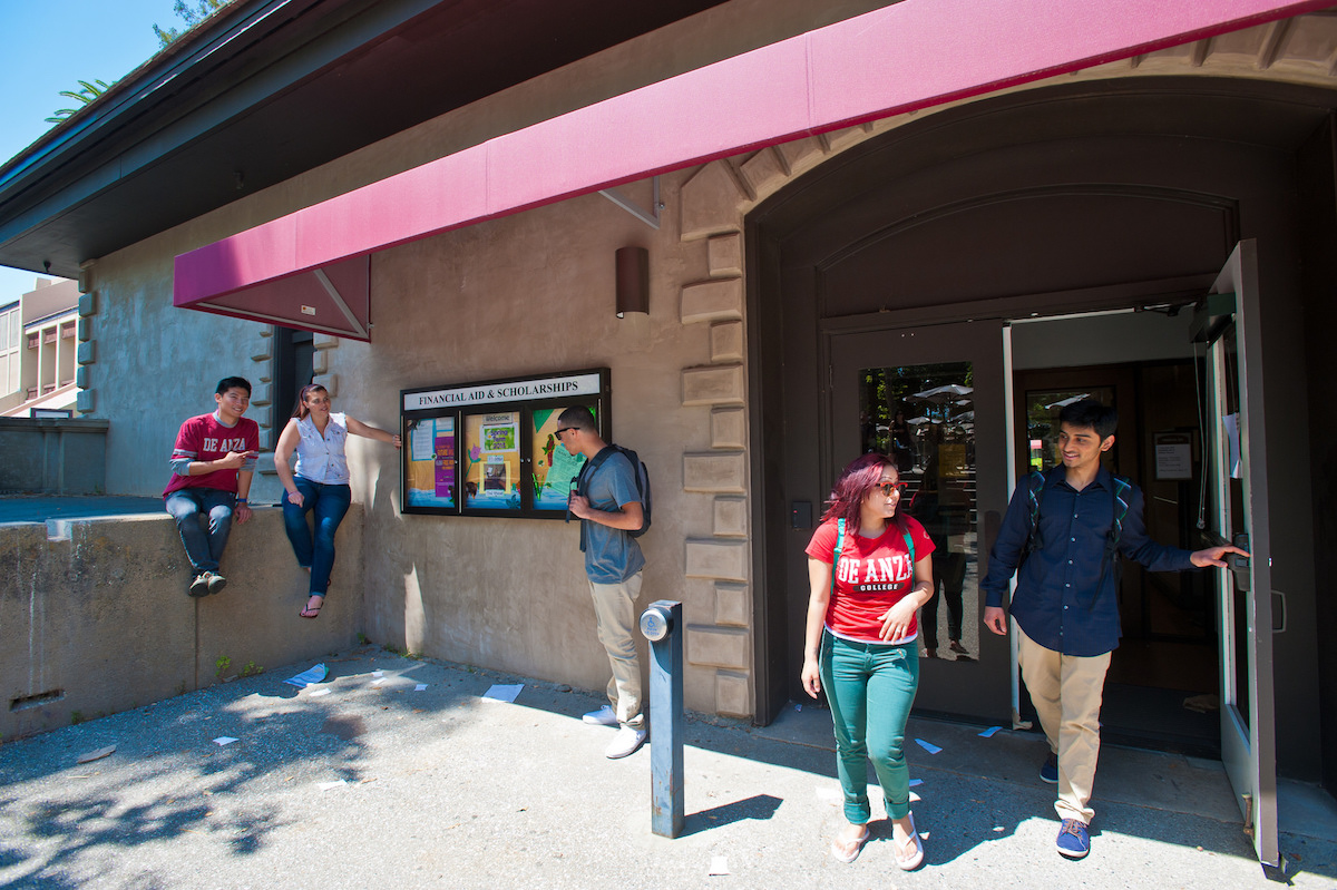 students outside the Financial Aid Office