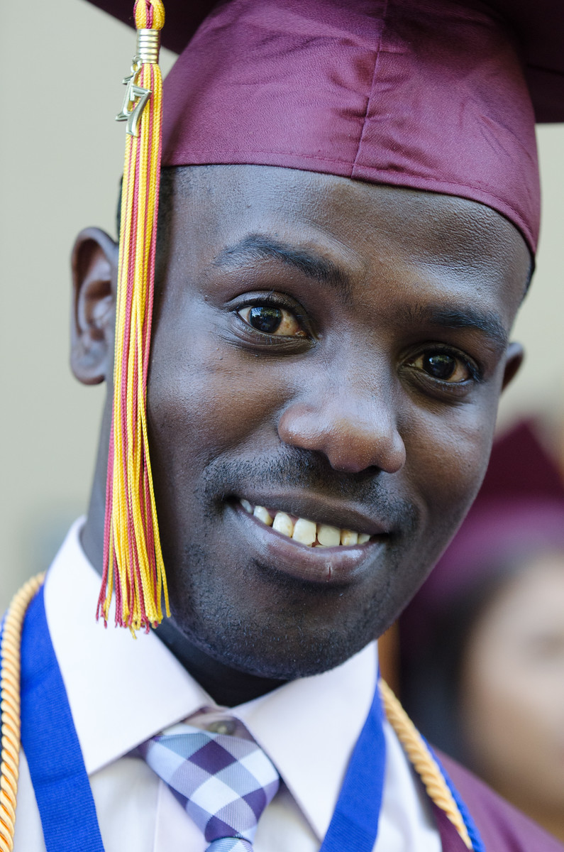 smiling graduate