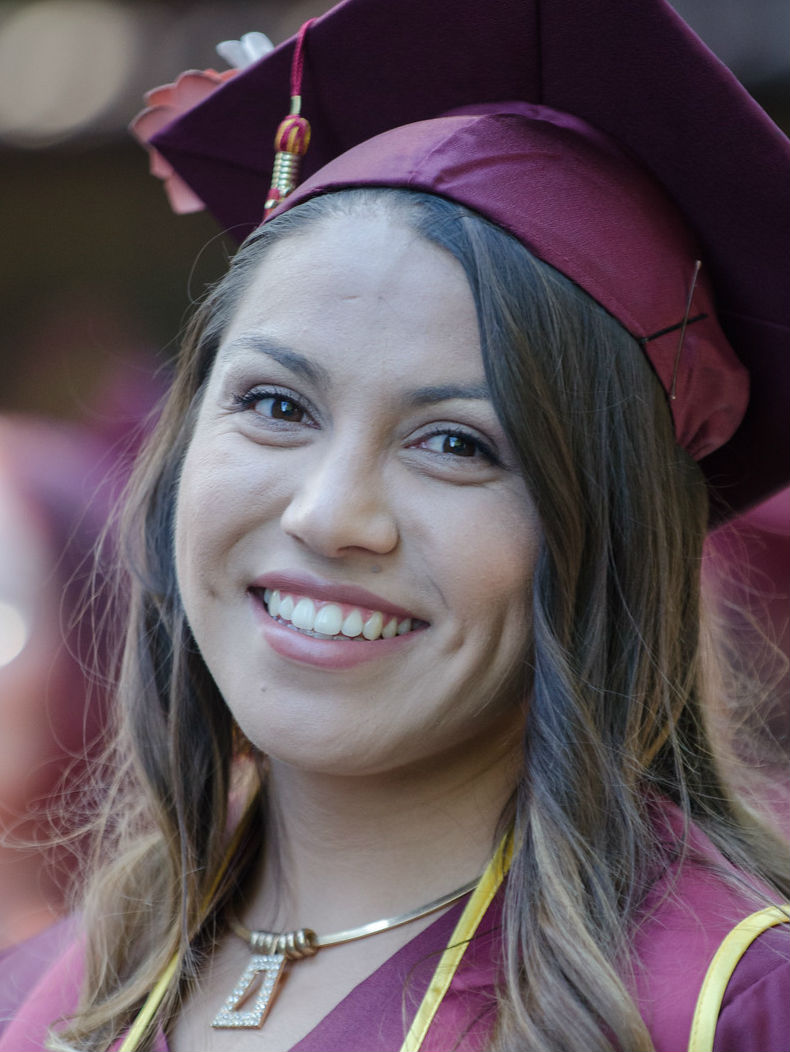 smiling graduate