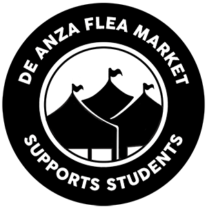 De Anza Flea Market Logo (De Anza Flea Market Supports Students)