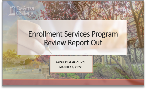 Enrollment Services Presentation
