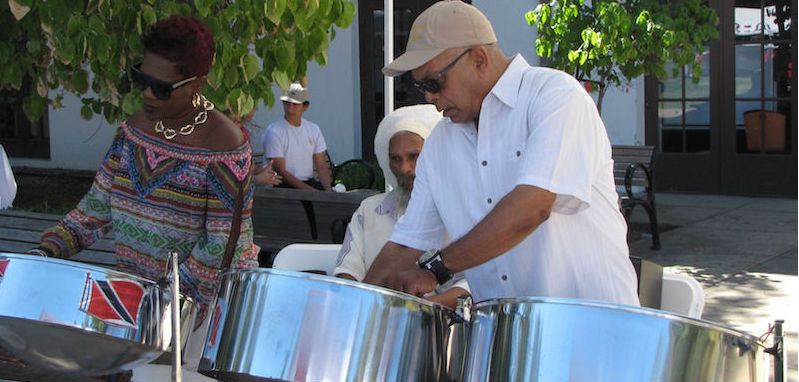 Soca Steel Band playing