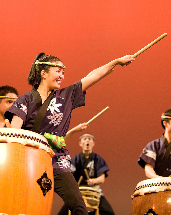 Taiko drummers