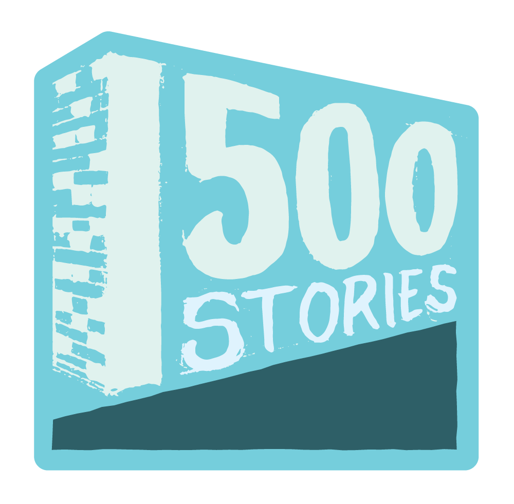 1500 stories logo