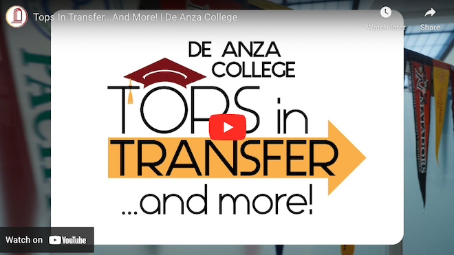 As many students prepare to graduate and transfer to universities, a new video shows the many reasons why De Anza College is 