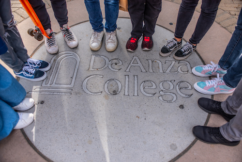 students' feet