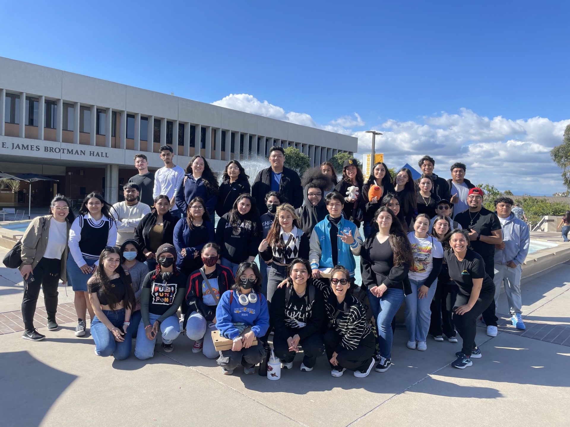 students at CSU Long Beach