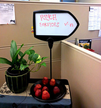 psych services check-in sign