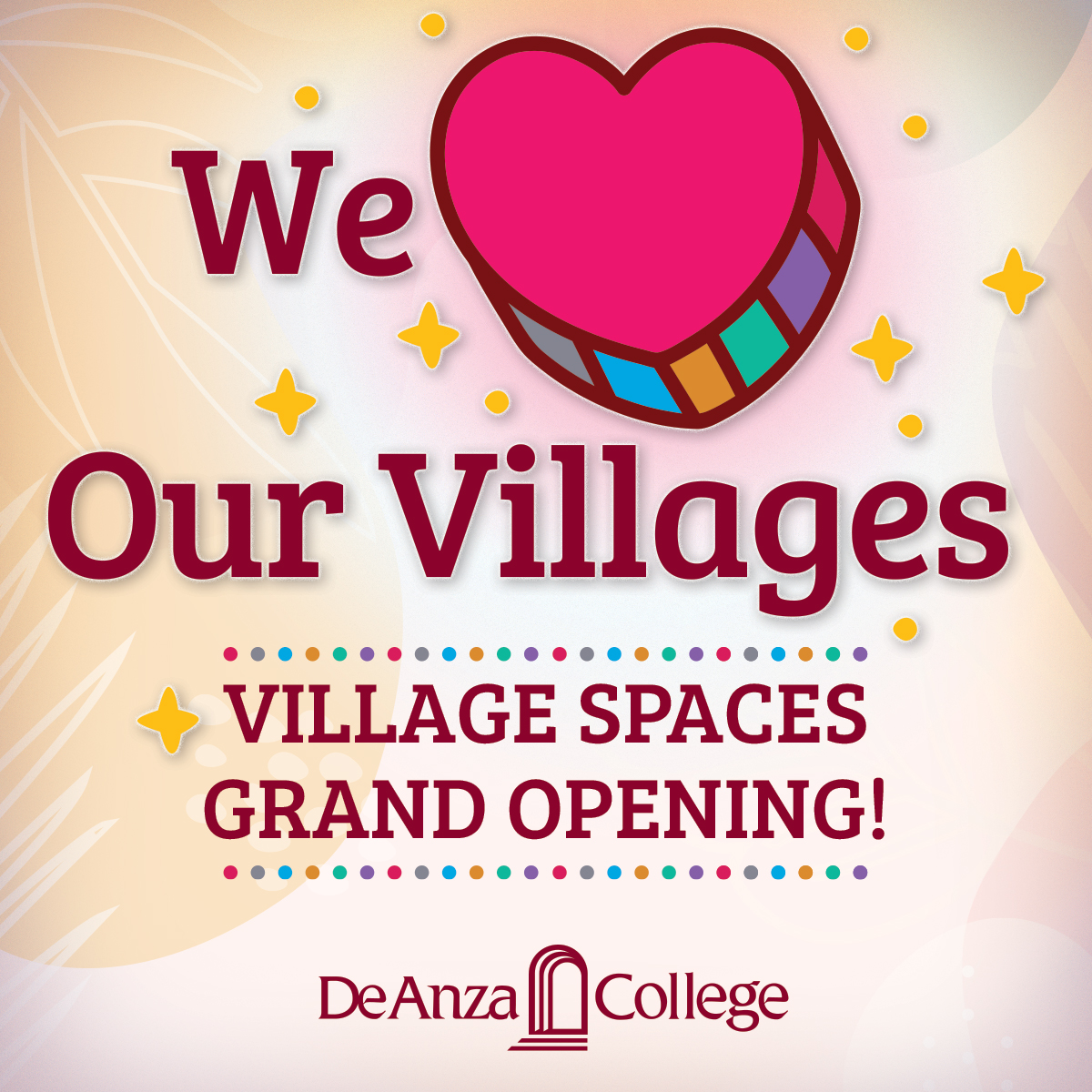 We love our village spaces