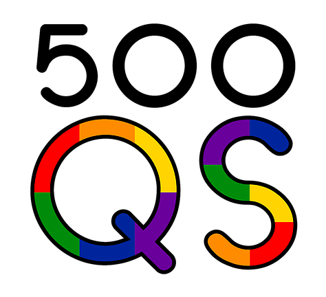 500 Queer Scientists Logo