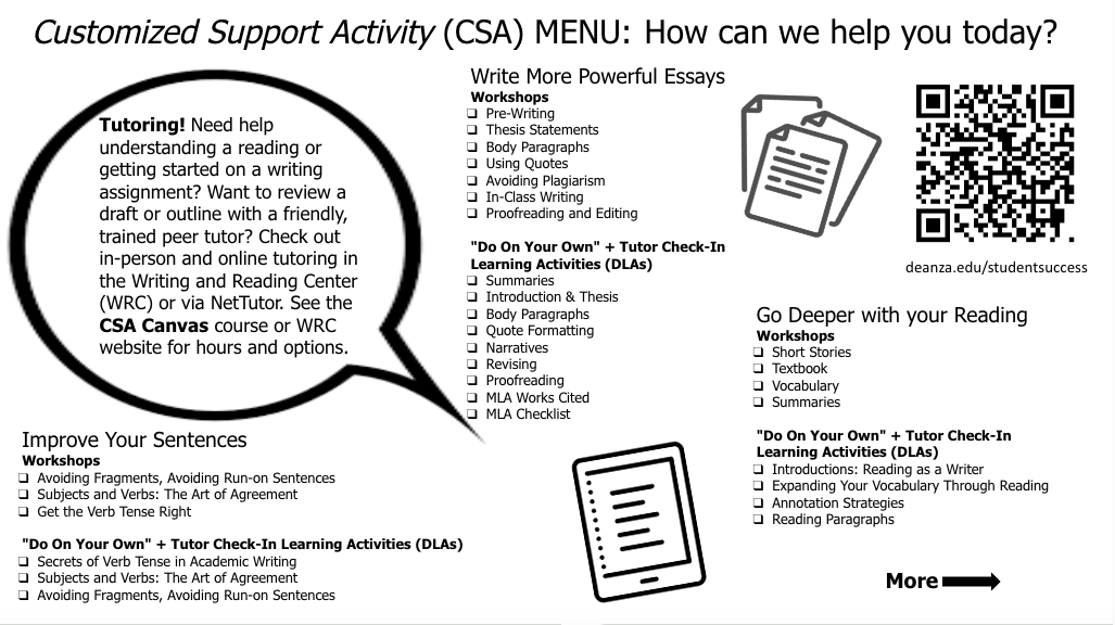 CSA Menu page 1