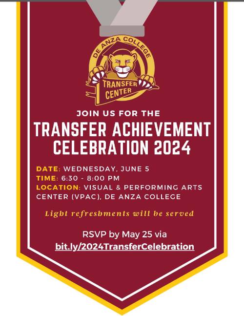 Transfer Celebration Flyer