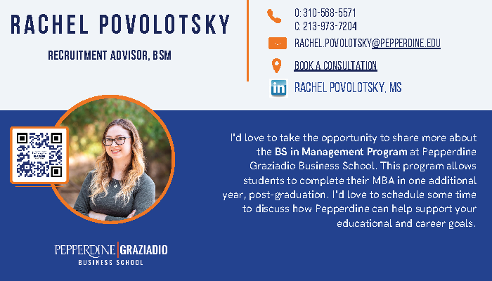 Rachel Povolotsky business card