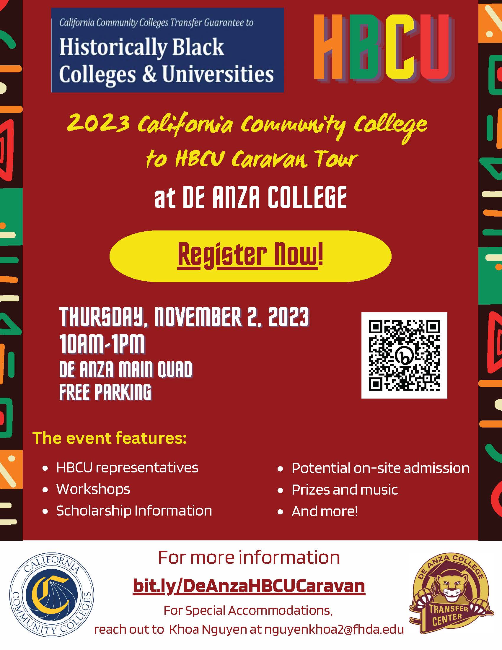 HBCU Caravan Flyer