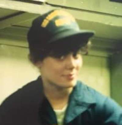 Pam Grey in Navy